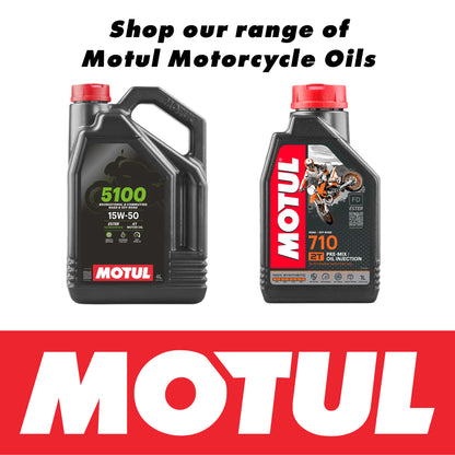 MOTUL 104034 710 2T 2 Stroke Fully Synthetic Motorcycle Engine Oil - 1 Litre
