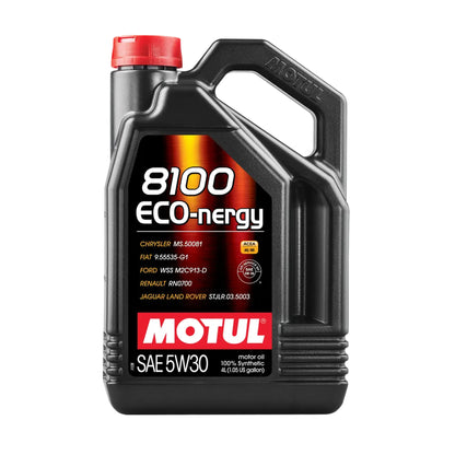 Motul 102898 8100 Eco-Nergy 5W-30 Engine Oil - 5 Litres