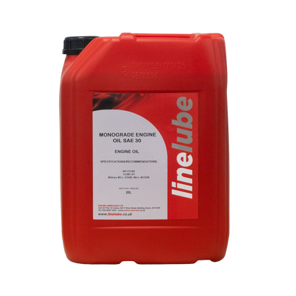 Linelube SAE 30 Monograde Engine Oil (20 Litres)