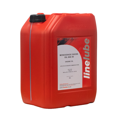 Linelube SAE 40 Monograde Engine Oil (20 Litres)