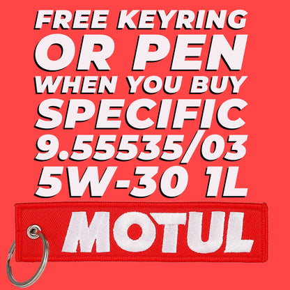 Motul Start Your Engine Keyring