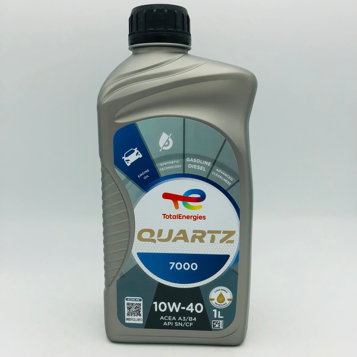 TOTAL QUARTZ 7000 10W-40 Synthetic Technology Engine Oil - 1 Litre