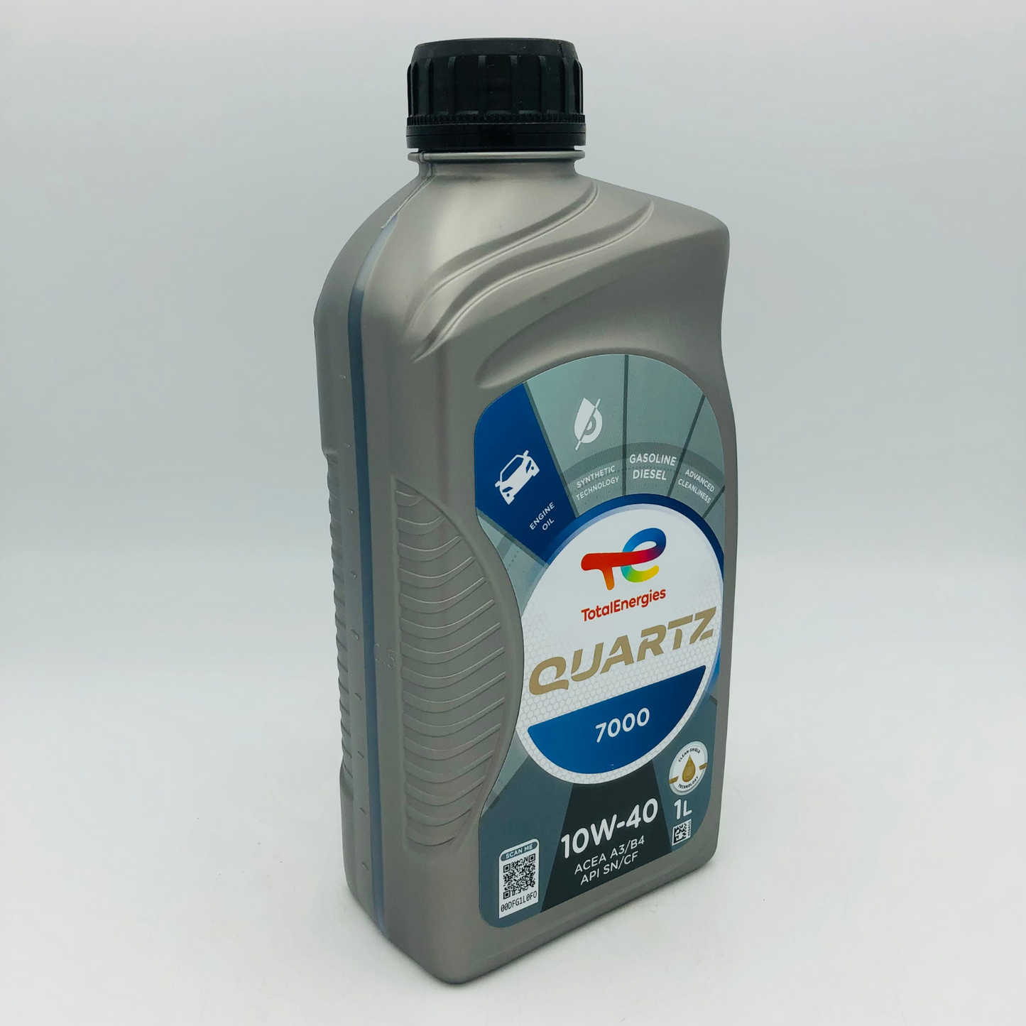 TOTAL QUARTZ 7000 10W-40 Synthetic Technology Engine Oil - 1 Litre