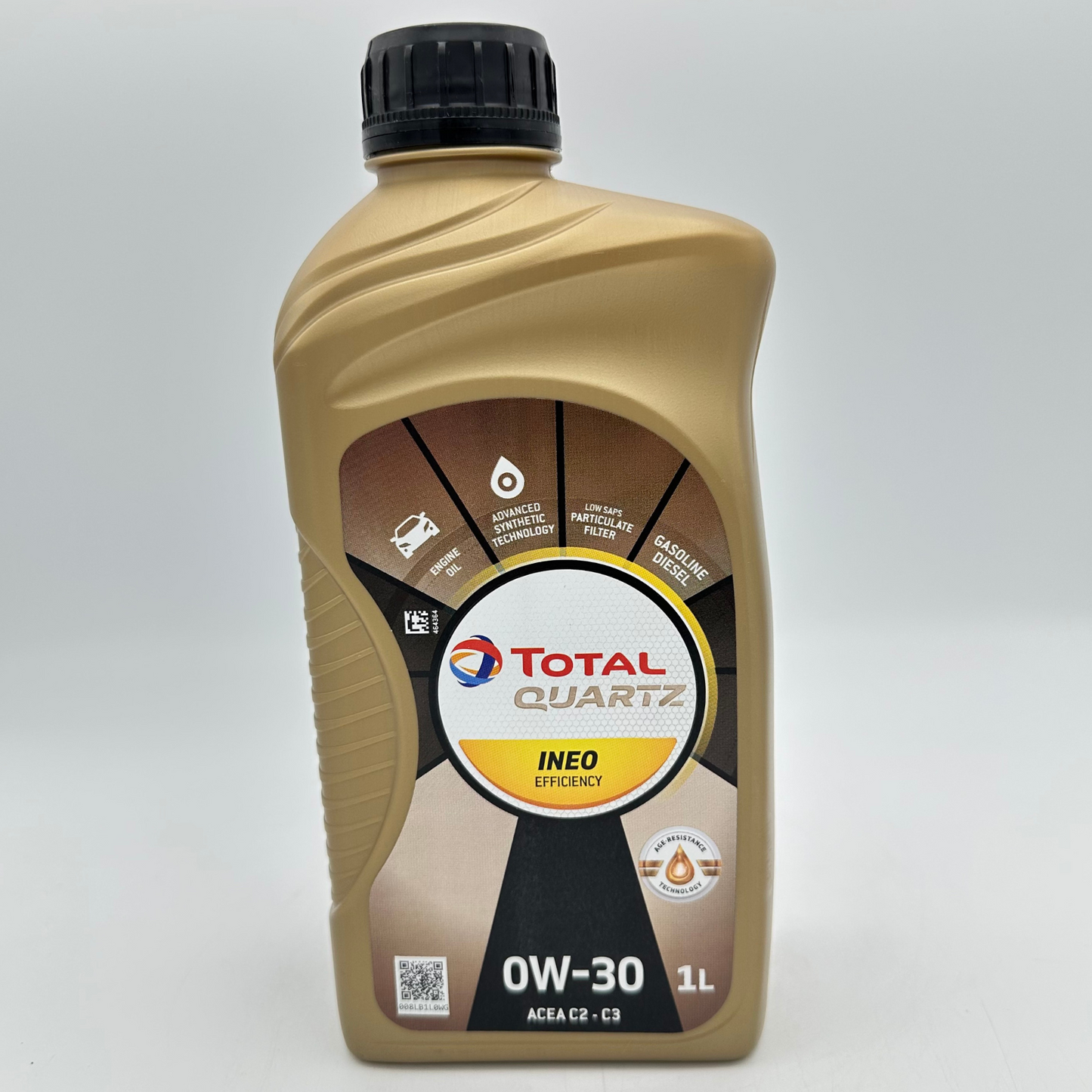 Total Efficiency 0W30 Front Label