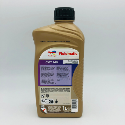 Total Fluidmatic CVT MV Continuously Variable Transmission Fluid - 1 Litre