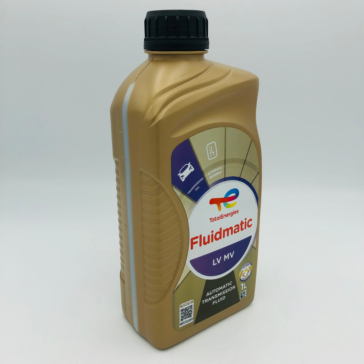Total Fluidmatic LV MV ATF Synthetic Automatic Transmission Fluid - 1 Litre Side profile