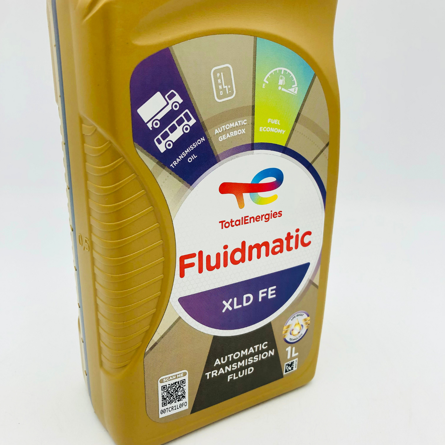 Total Fluidmatic XLD FE ATF Automatic Transmission Fluid - 1 Litre Side profile