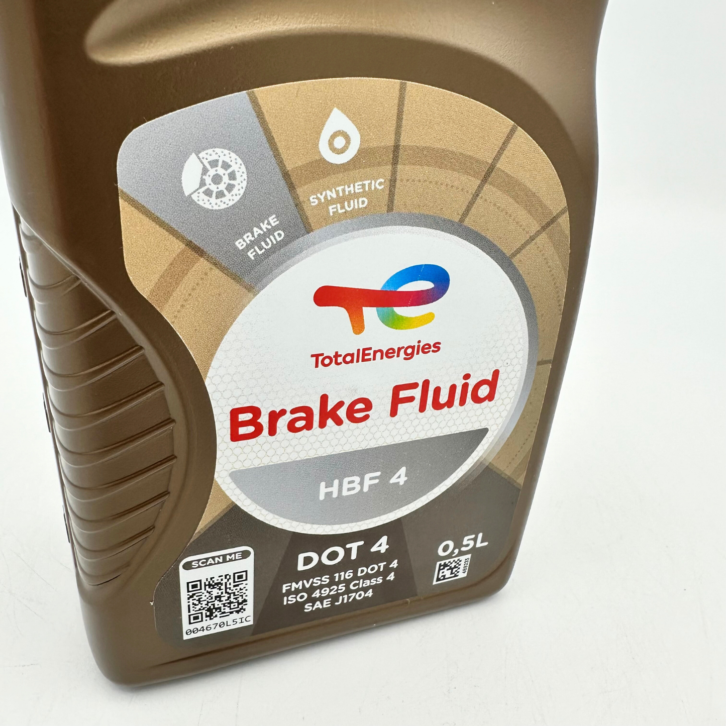 Total HBF 4 DOT 4 Synthetic Brake Fluid/Clutch Fluid - 500ml/0.5 Litre 2