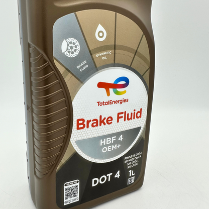 Total HBF 4 OEM+ DOT 4 Synthetic Brake/Clutch Fluid - 1 Litre