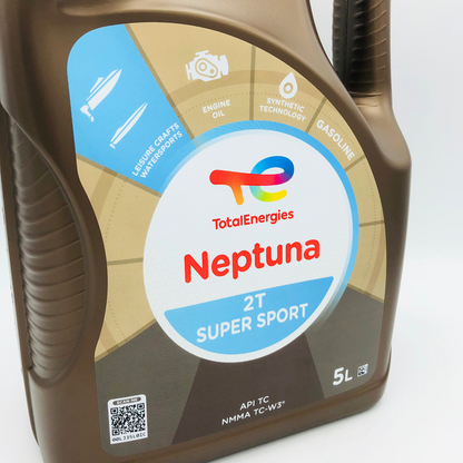 Total Neptuna 2T Supersport 2 Stroke Oil For Marine Engines - 5 Litre