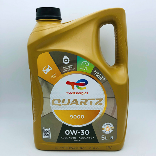 Total Quartz 9000 0W-30 Engine Oil - 5 Litres