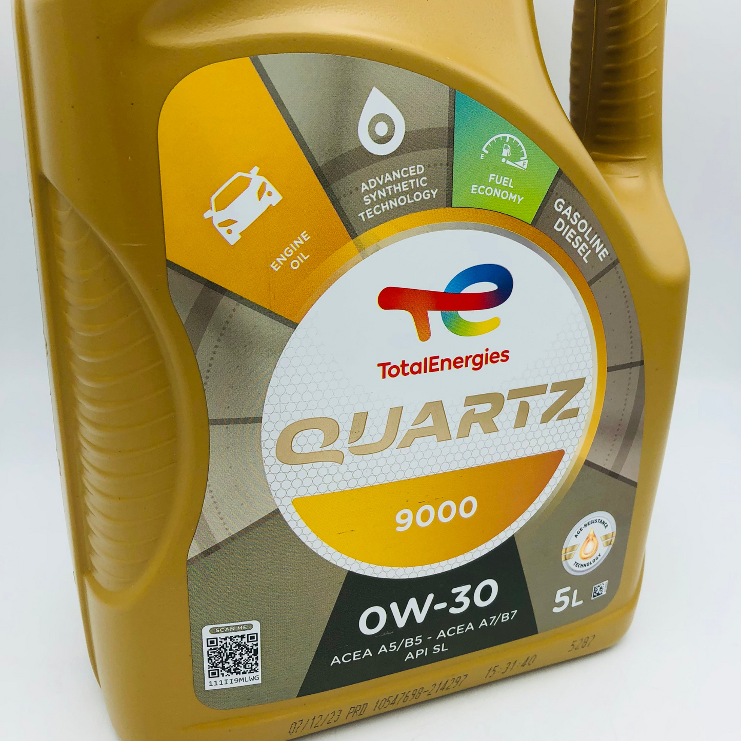 Total Quartz 9000 0W-30 Engine Oil - 5 Litres