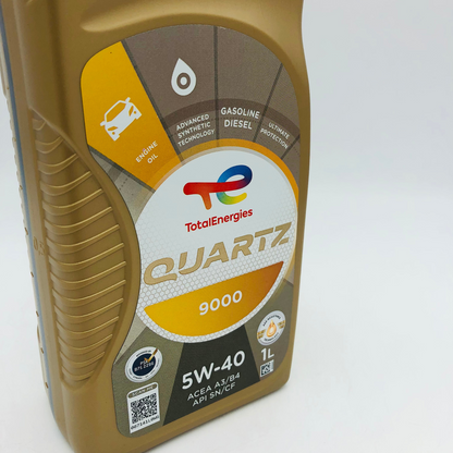 Total Quartz 9000 5W-40 Engine Oil - 1 Litre