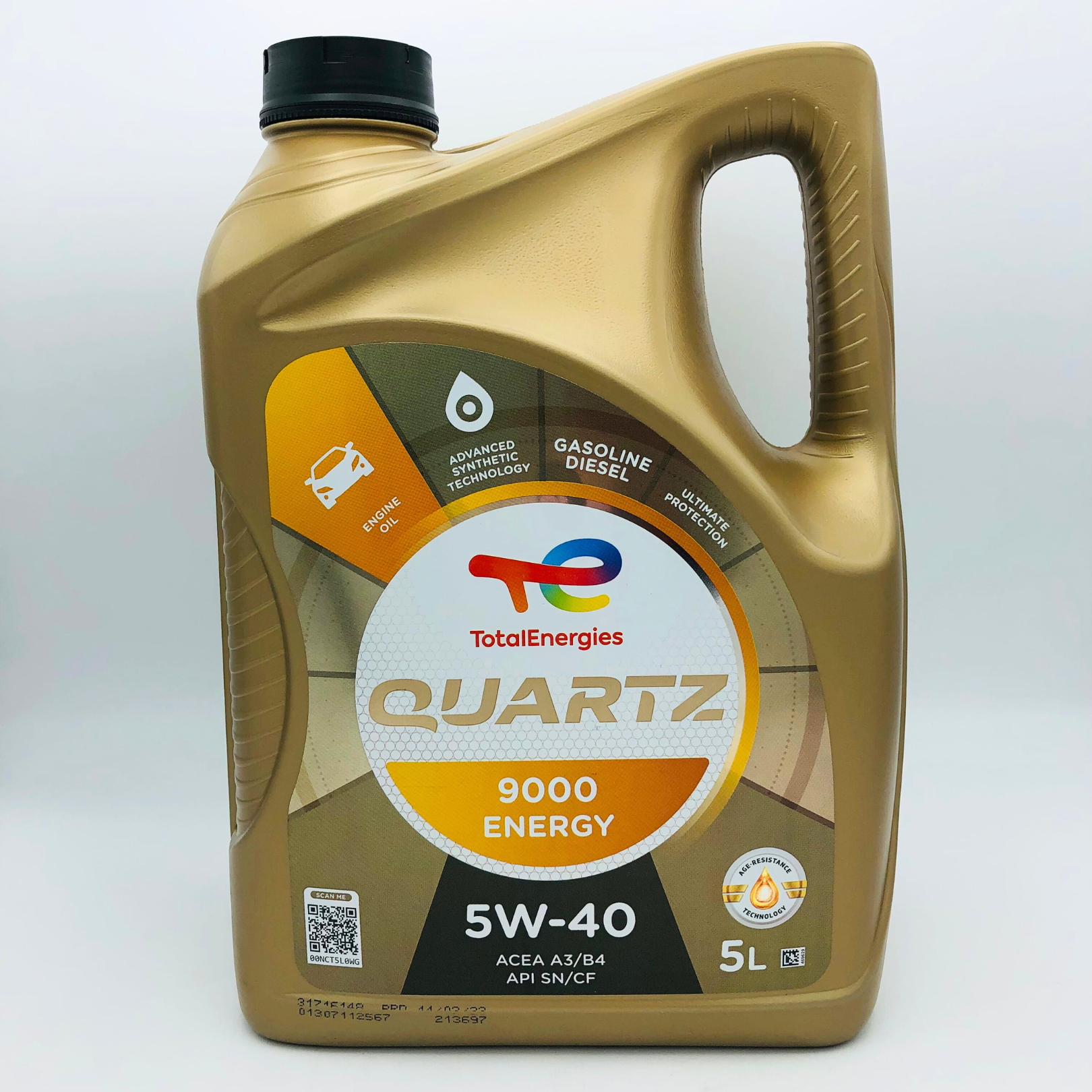 Total Quartz 9000 Energy 5W-40 Engine Oil - 5 Litres