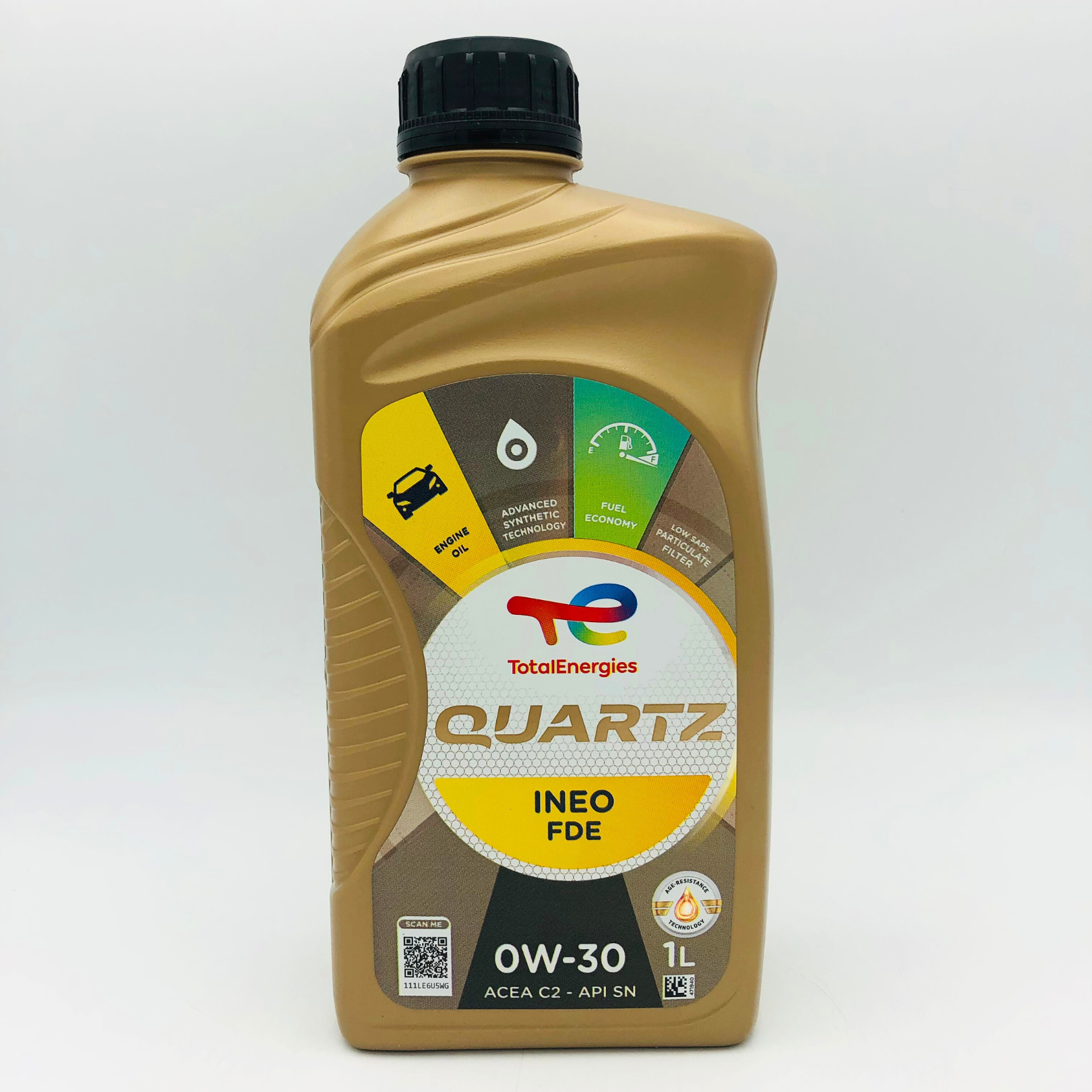 Total Quartz FDE 0W30 1 Litre Front label