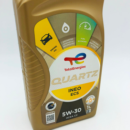 Total Quartz INEO ECS 5W-30 Synthetic Engine Oil - 1 Litre 