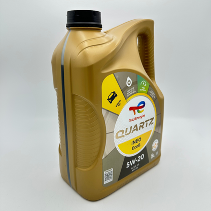 Total Quartz INEO EcoB 5W-20 Synthetic Engine Oil - 5 Litres