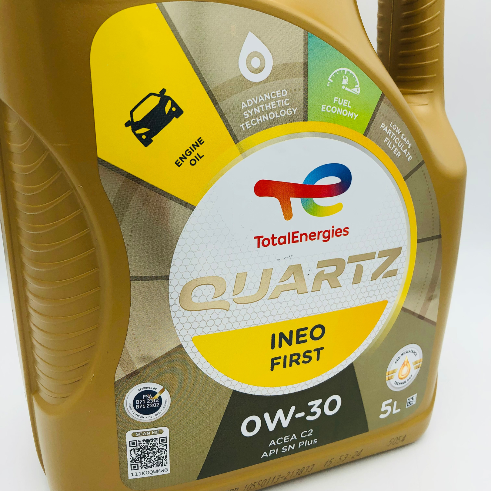 Total Quartz INEO First 0W-30 Engine Oil - 5 Litre