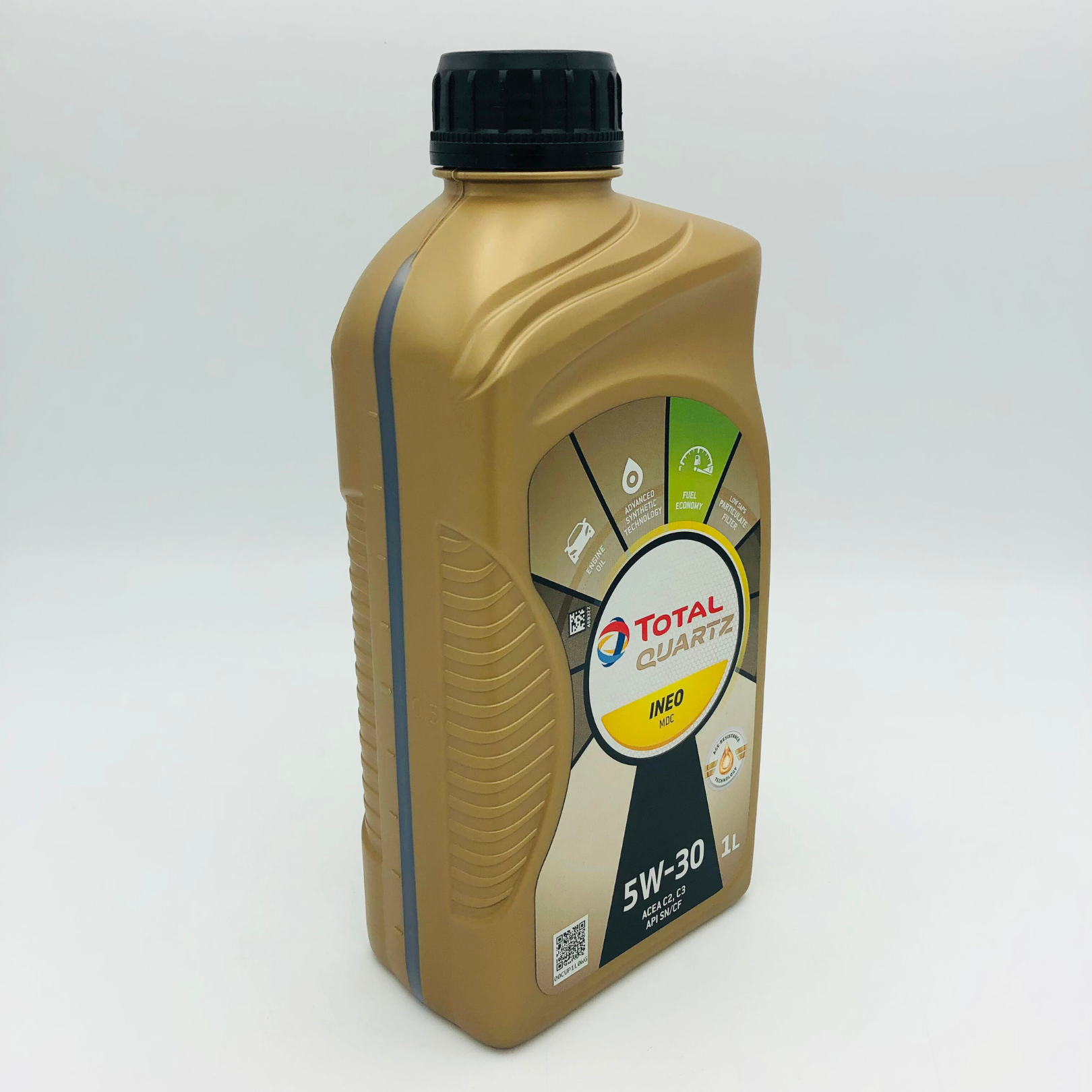 Total Quartz INEO MDC 5W-30 Engine Oil - ACEA C2/C3 API SN/CF - 1 Litre