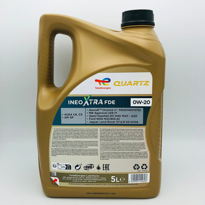 Total Quartz Ineo Xtra FDE 0W-20 Synthetic Engine Oil - 5 Litres