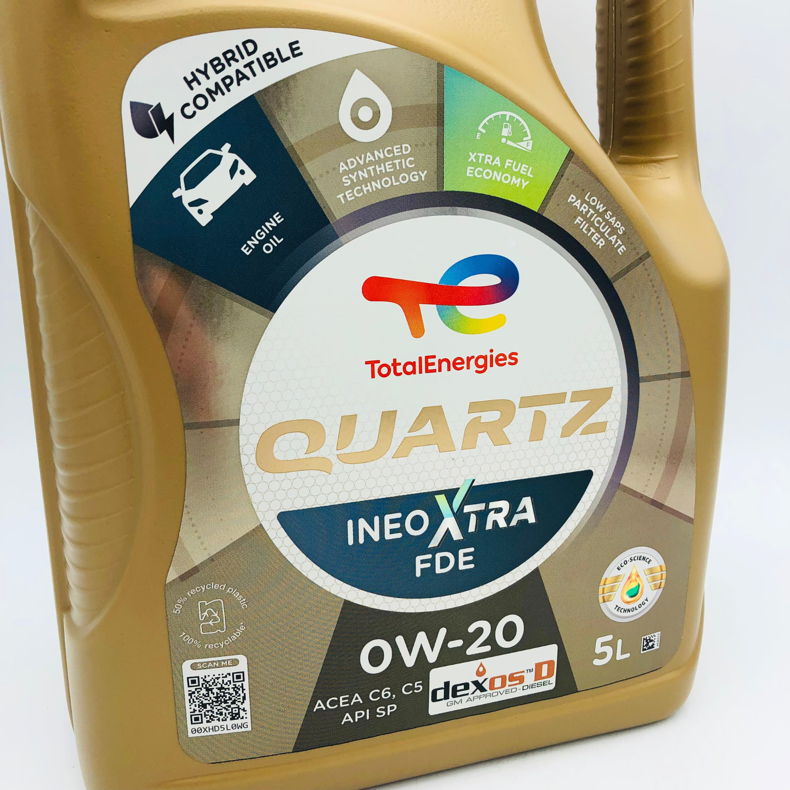 Total Quartz Ineo Xtra FDE 0W-20 Synthetic Engine Oil - 5 Litres