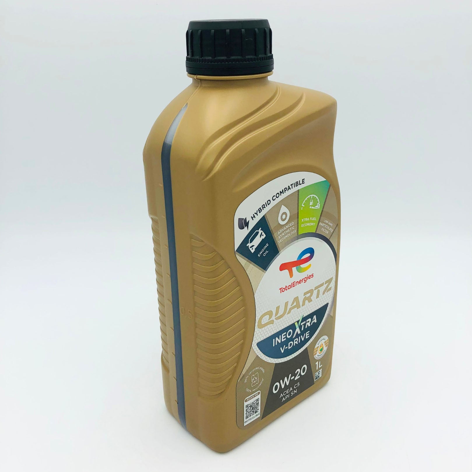 Total Quartz Ineo Xtra V-Drive 0W-20 Volvo Approved Engine Oil - 1 Litre