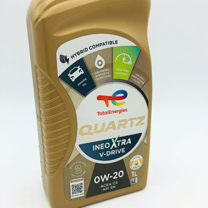 Total Quartz Ineo Xtra V-Drive 0W-20 Volvo Approved Engine Oil - 1 Litre