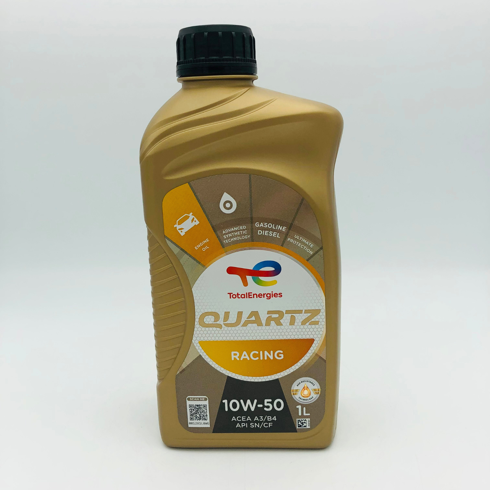 Total Quartz Racing 10W-50 Fully Synthetic Engine Oil - 1 Litre – All Oils