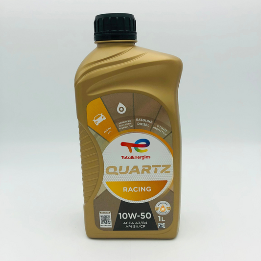 Total Quartz Racing 10W-50 Fully Synthetic Engine Oil - 1 Litre