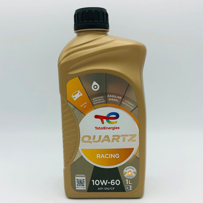 Total Quartz Racing 10W-60 Fully Synthetic Engine Oil - 1 Litre