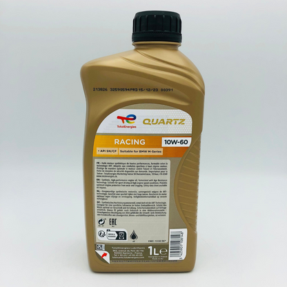 Total Quartz Racing 10W-60 Fully Synthetic Engine Oil - 1 Litre