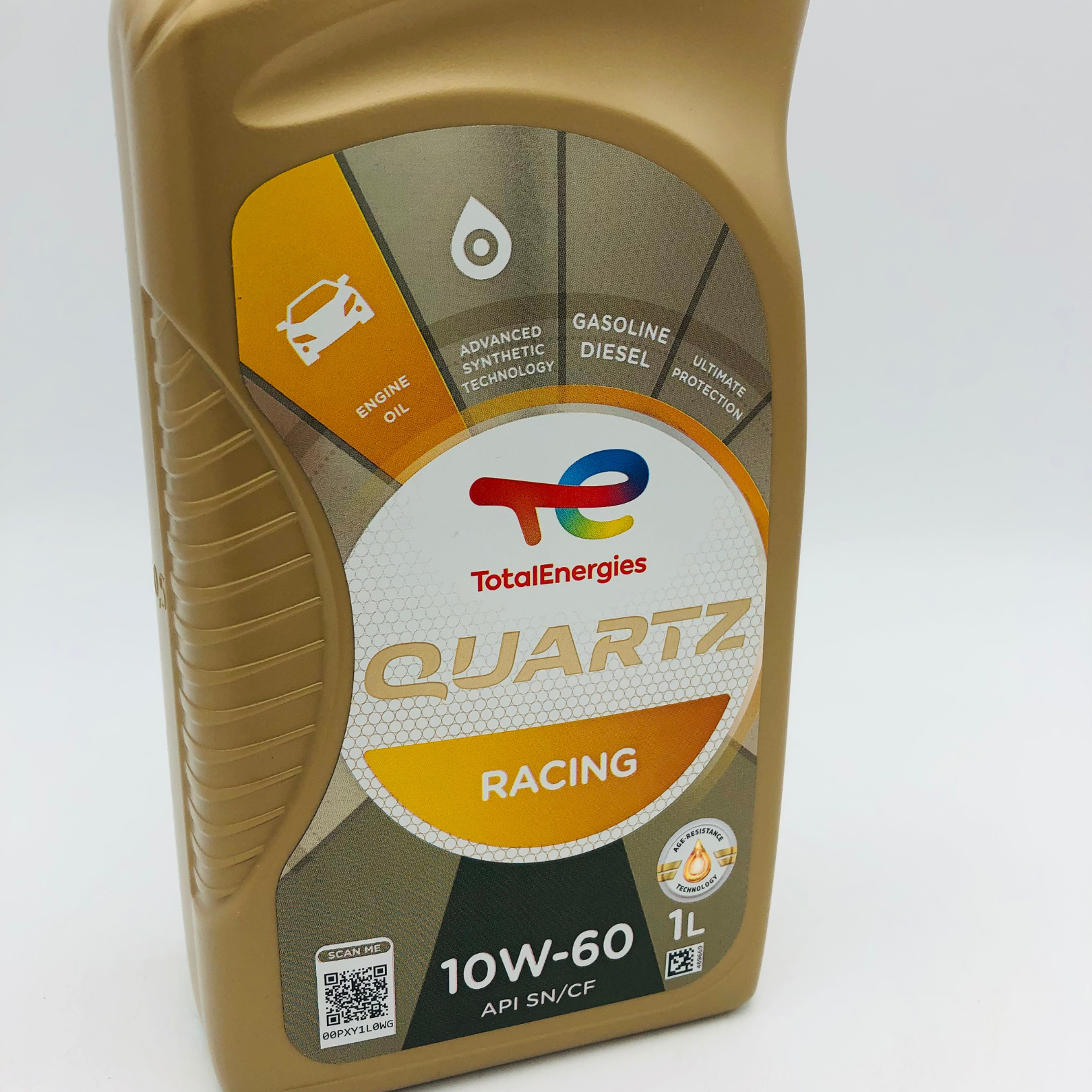 Total Quartz Racing 10W-60 Fully Synthetic Engine Oil - 1 Litre