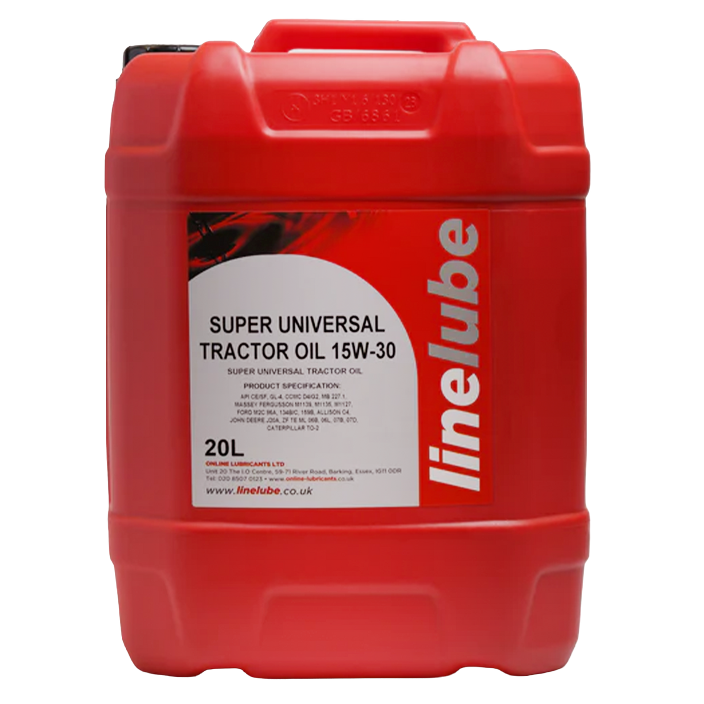 Linelube Super Universal Tractor Gear / Engine Oil 15W-30 (20 Litres)
