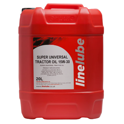 Linelube Super Universal Tractor Gear / Engine Oil 15W-30 (20 Litres)