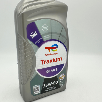 Traxium Gear 8 75w80 Side angle 2