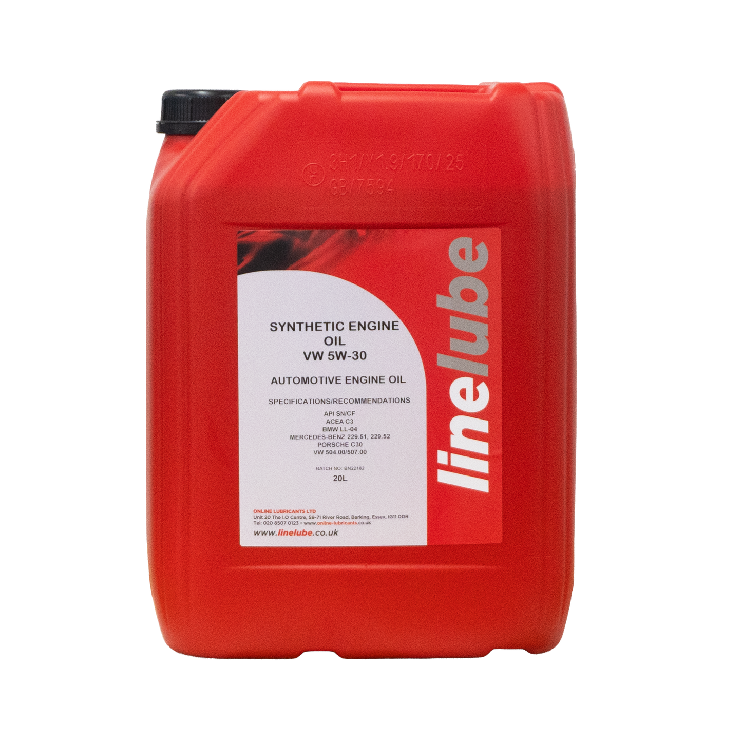 Linelube 5W-30 VW Synthetic Technology Engine Oil - 20 Litres