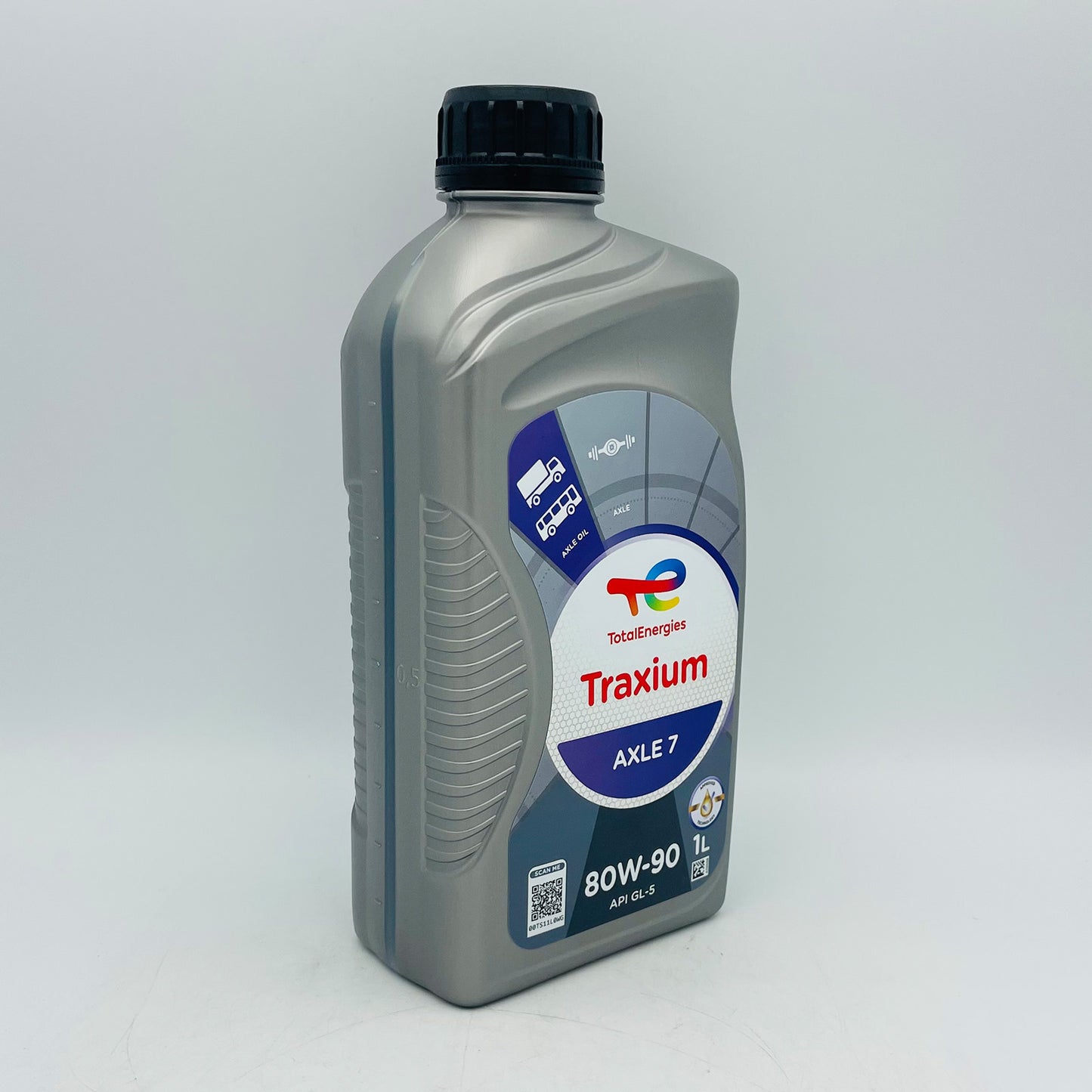 1L TotalEnergies Traxium Axle 7 80W-90 Mineral Gear / Transmission Oil - 1 Litre