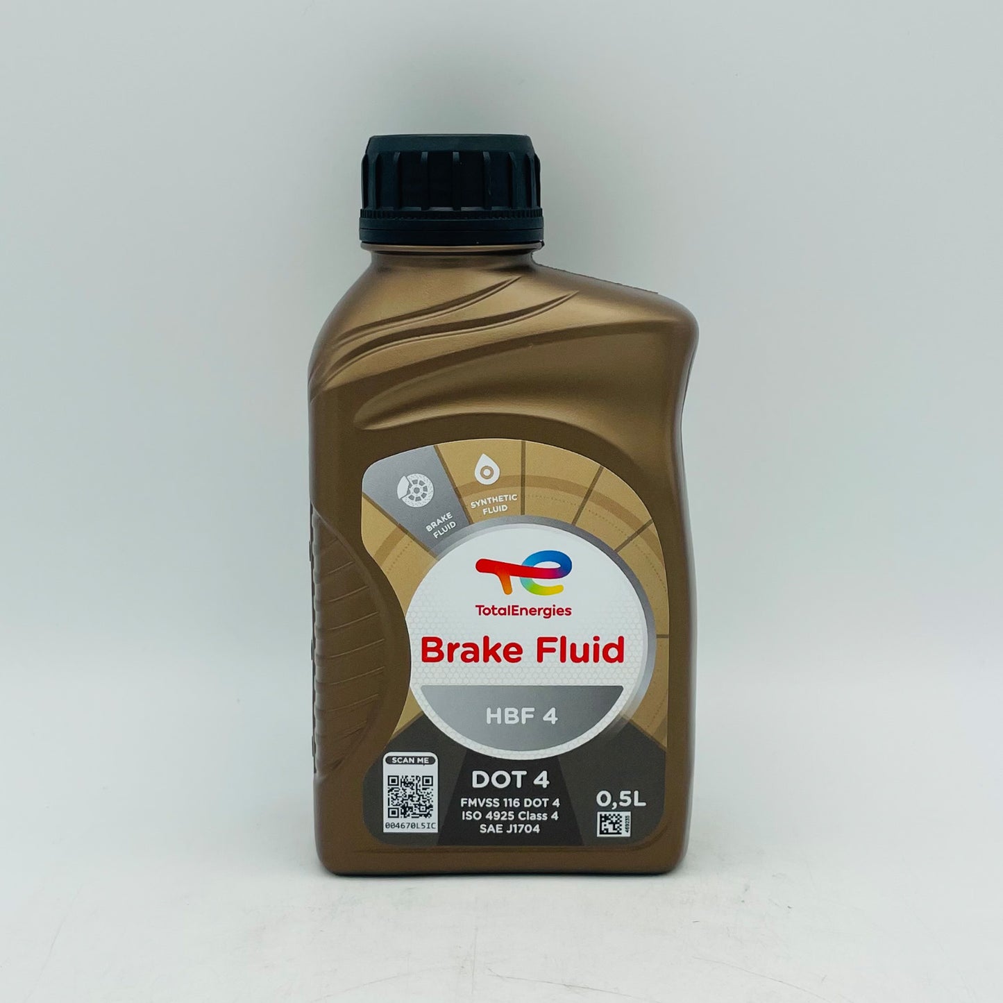 500ml TotalEnergies HBF 4 DOT 4 Synthetic Brake Fluid/Clutch Fluid - 500ml