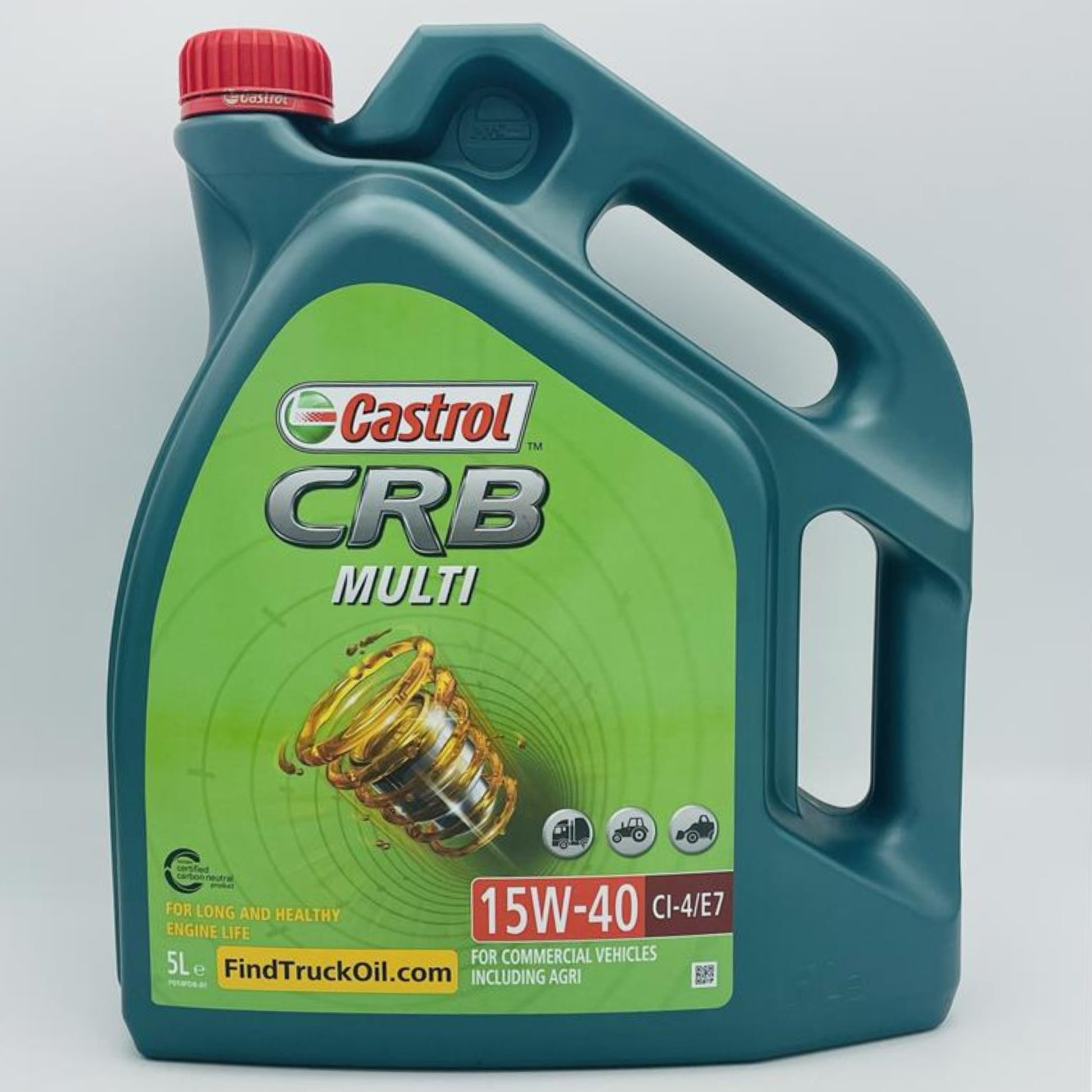 Castrol CRB Multi Heavy Duty Diesel Engine Oil 15W-40 CI-4/E7 - 5 Litres