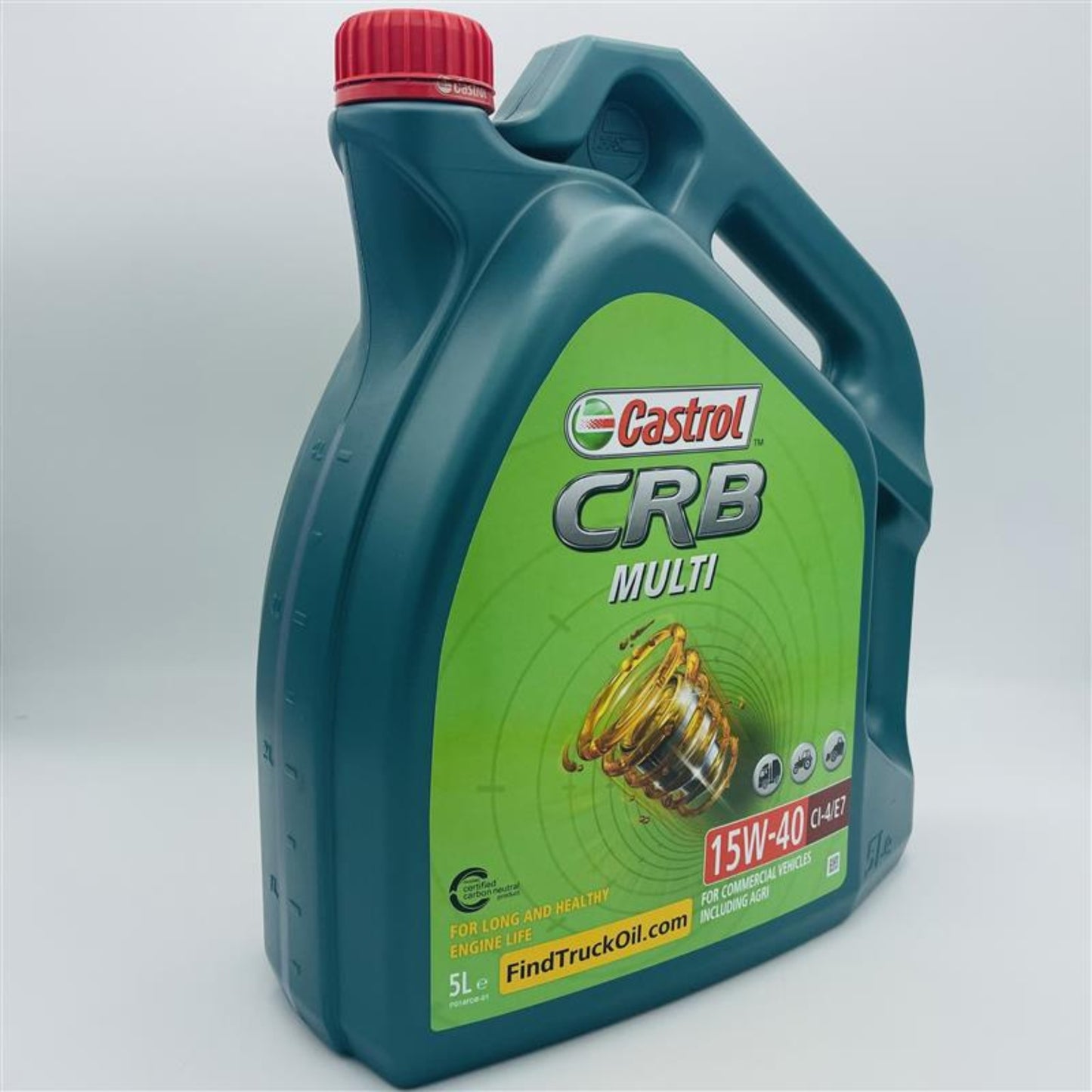 Castrol CRB Multi Heavy Duty Diesel Engine Oil 15W-40 CI-4/E7 - 5 Litres