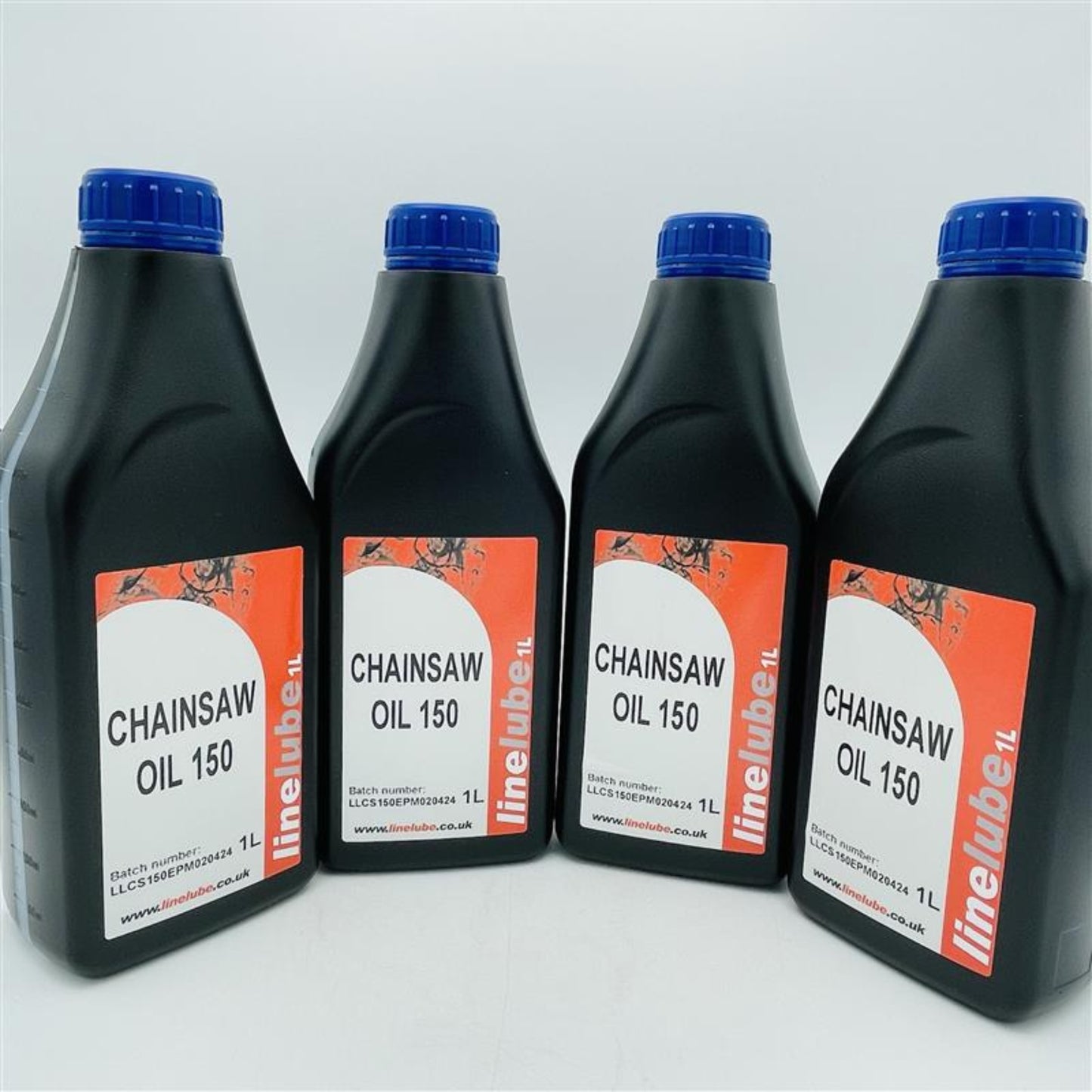 4L Chainsaw Oil ISO 150 Linelube High Tack All Chain Saw Models - 4 x 1 Litre