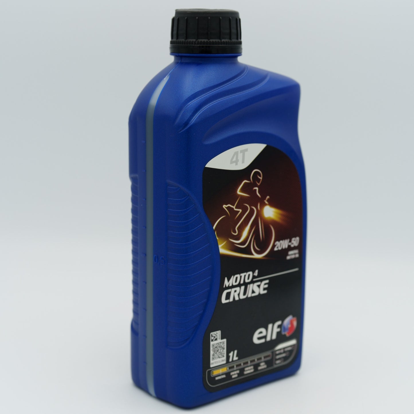 ELF Moto 4 Cruise 20W-50 Motorcycle 4-Stroke Mineral Engine Oil - 1 Litre