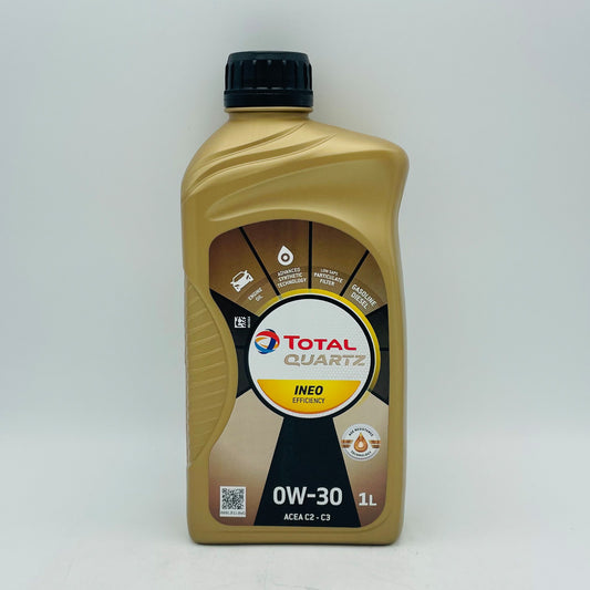 1L TotalEnergies Quartz INEO Efficiency 0W-30 Engine Oil - 1 Litre