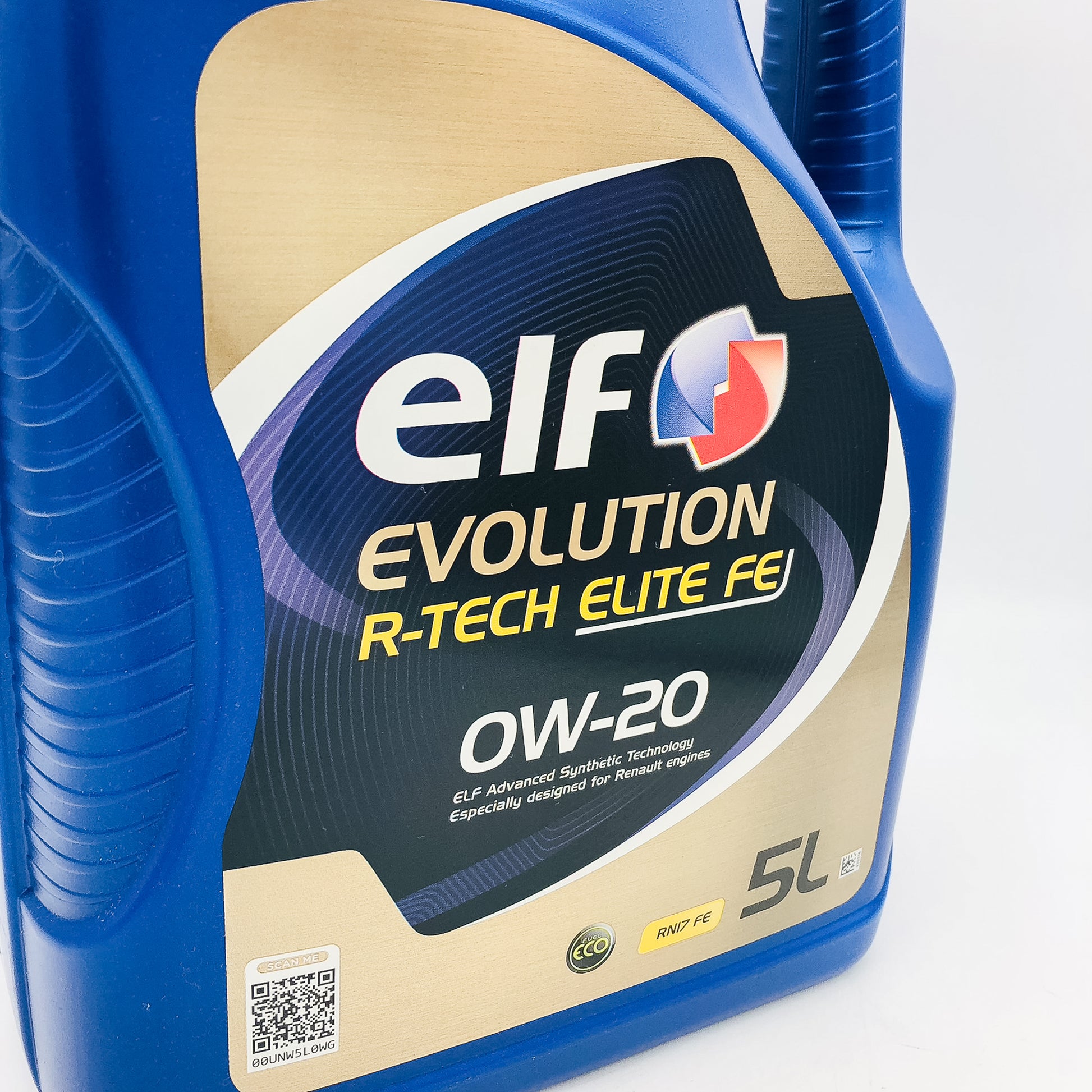 ELF Evolution R-Tech Elite FE 0W-20 RN17 FE Engine Oil - 5 Litre