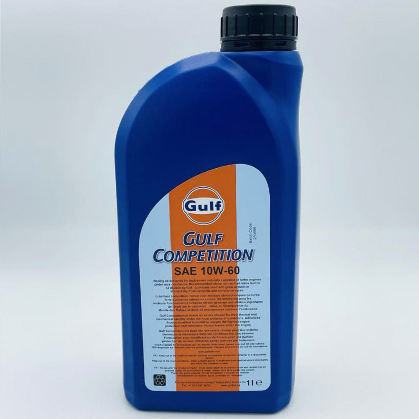 Gulf Competition 10W-60 Synthetic Racing Engine Oil - 1 Litre