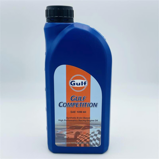 Gulf Competition 10W-60 Synthetic Racing Engine Oil - 1 Litre