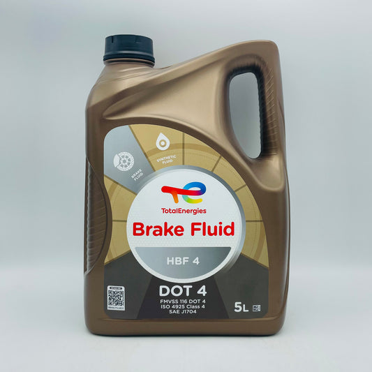 5L TotalEnergies HBF 4 DOT 4 Synthetic Brake Fluid/Clutch Fluid - 5 Litres