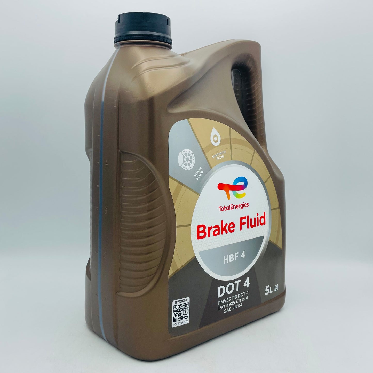 5L TotalEnergies HBF 4 DOT 4 Synthetic Brake Fluid/Clutch Fluid - 5 Litres