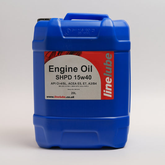 Linelube Heavy Duty Engine Oil SHPD 15W-40 E7 - 20 Litres