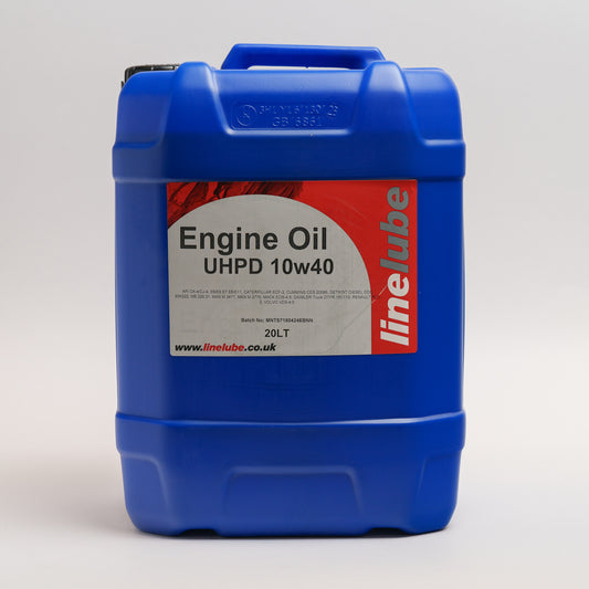 Linelube Heavy Duty Engine Oil UHPD 10W-40 - 20 Litres